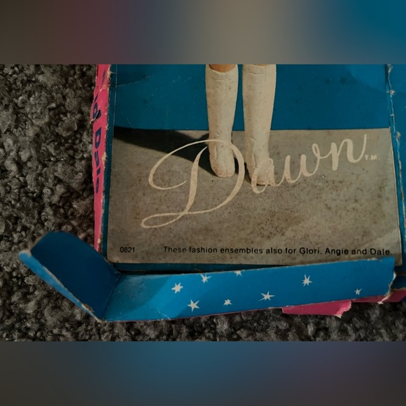 Vintage Topper Dawn Doll Outfit Clothes #0821 Furbulous Fake - Picture 3 of 11